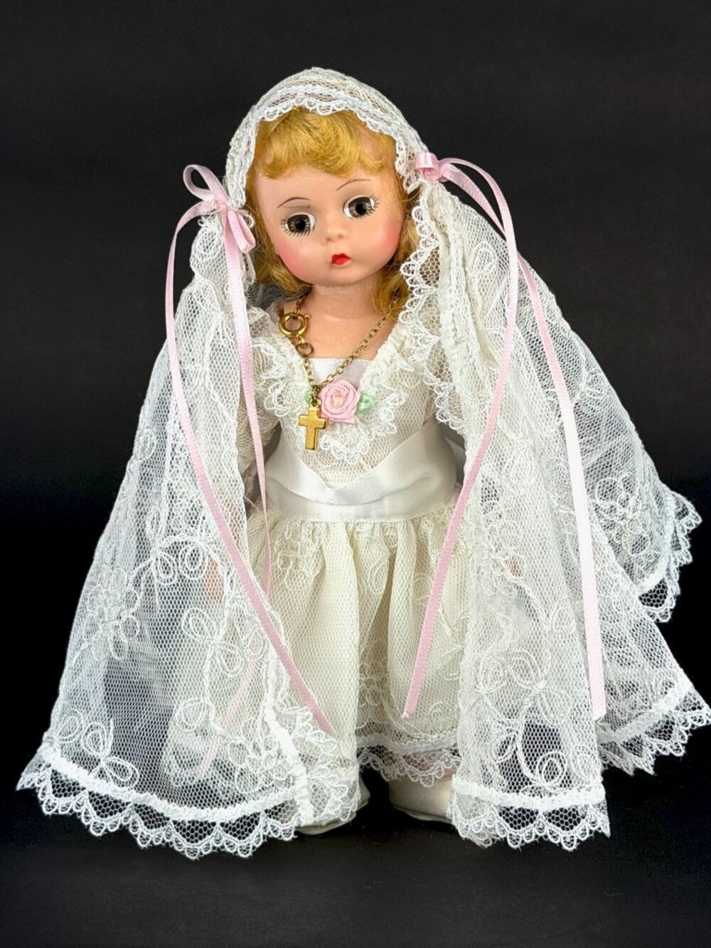 Madame Alexander First Communion Doll | Retro Religious Gift | Vintage
